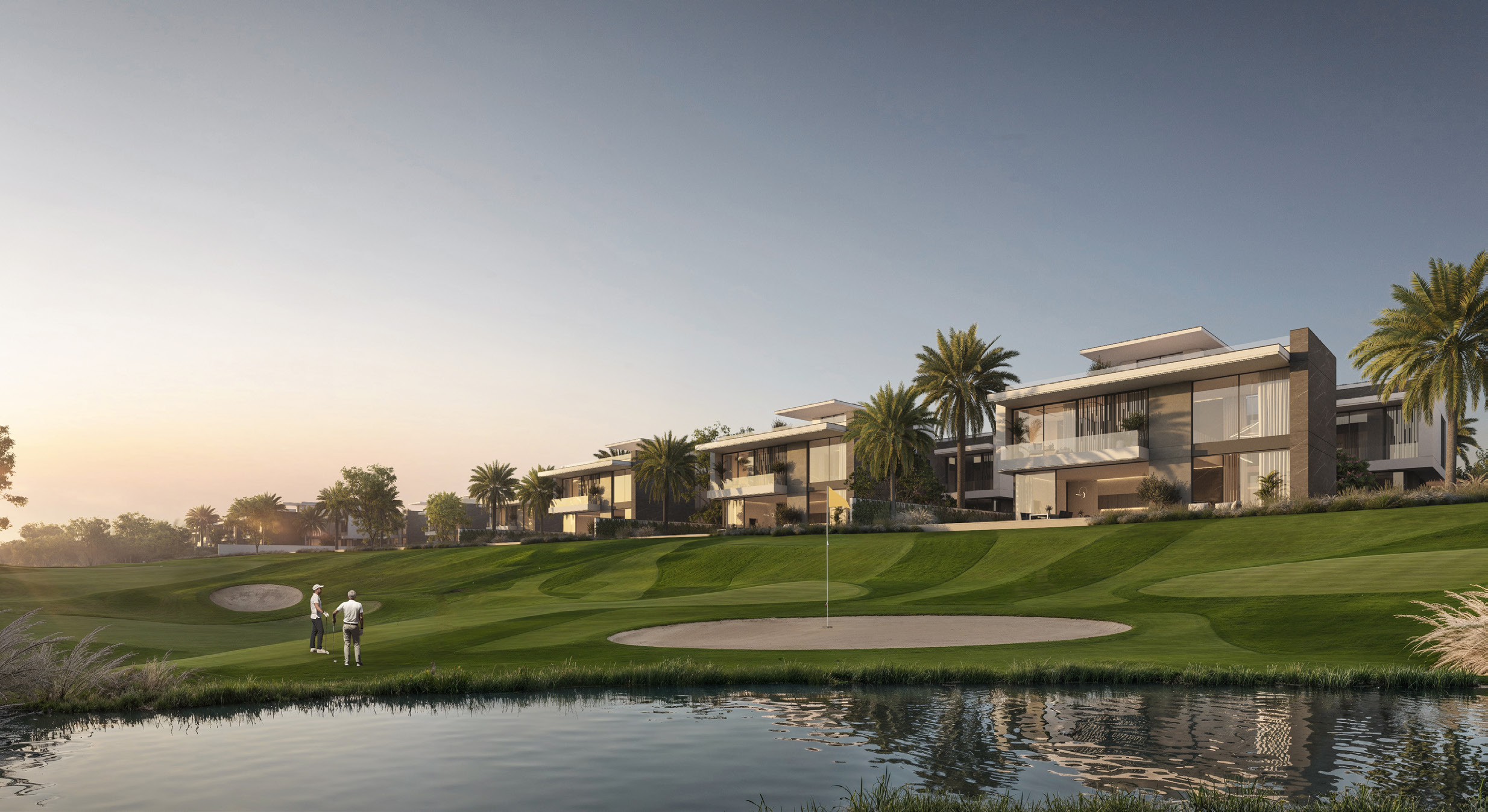 Cedarwood Estates South — fairway panorama